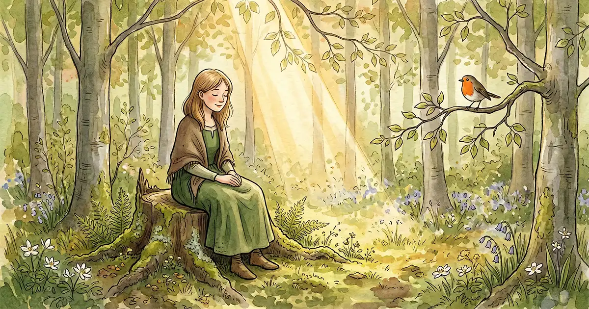 Stille im Wald – Eine Geschichte über das Schweigen